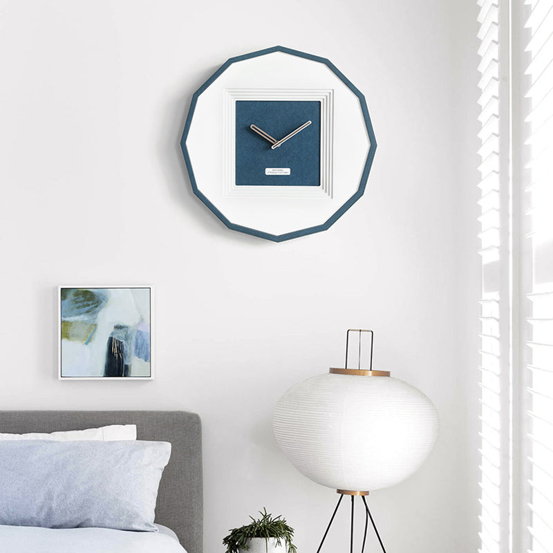 EMITDOOG Minimlist Polygonal Wall Clock