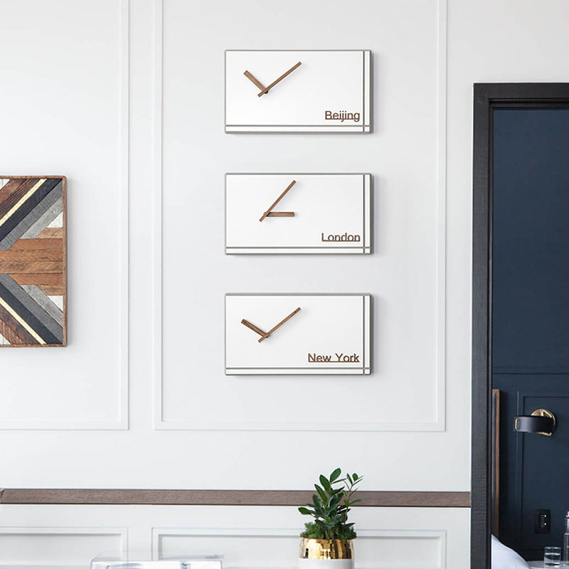 EMITDOOG Longitude Minimalist Wall Clock