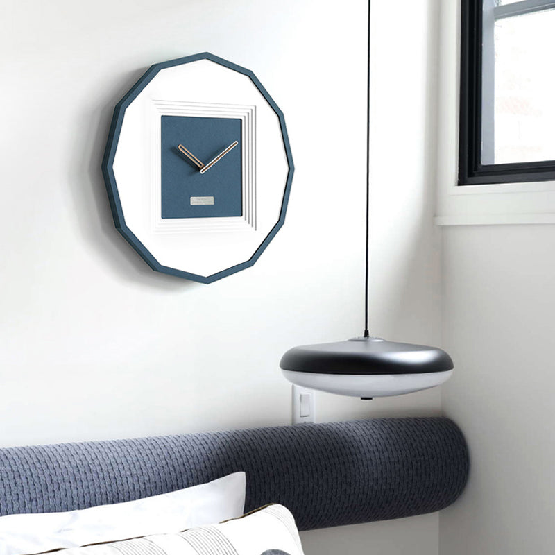EMITDOOG Minimlist Polygonal Wall Clock