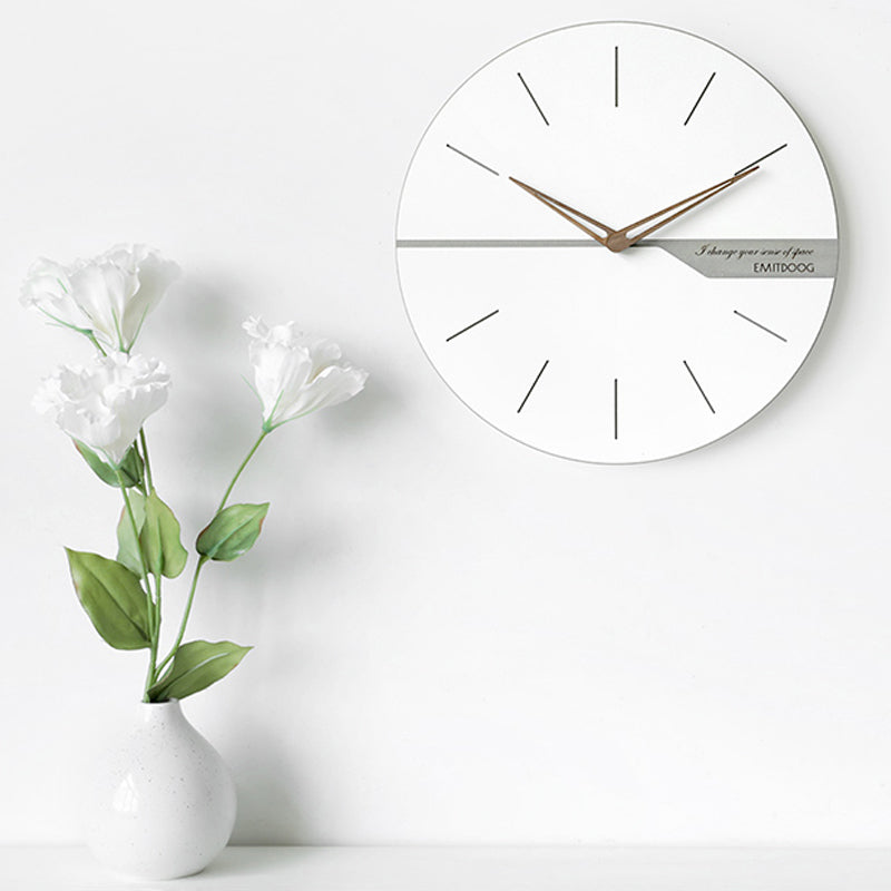 EMITDOOG Concise Minimalist Wall Clock