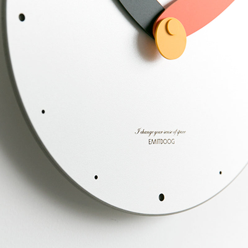 EMITDOOG Eden Leaf Wall Clock