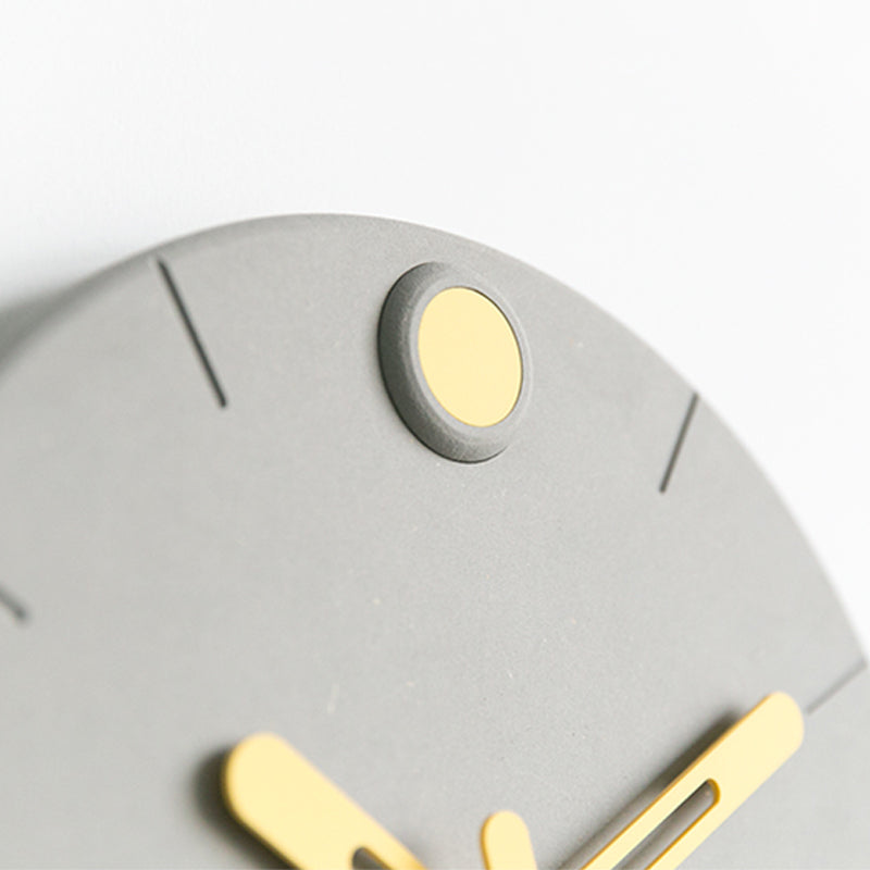 EMITDOOG Point Gray Wall Clock