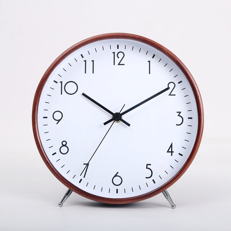 IONA White Nordic Clock