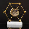 Astrid Marble Hexagon Clock