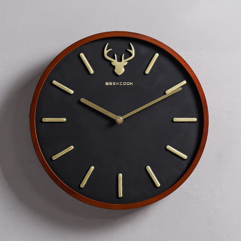 Geekcook Nordic Tolf 12 Inch Wall Clock