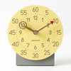 EMITDOOG Schedule Minimalist Desk Clock