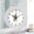Duffaisda White Wooden Clock