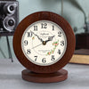 Duffaisda Marron Wooden Clock