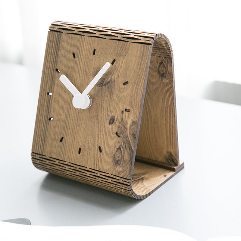Chanian Pine Minimalist Clock