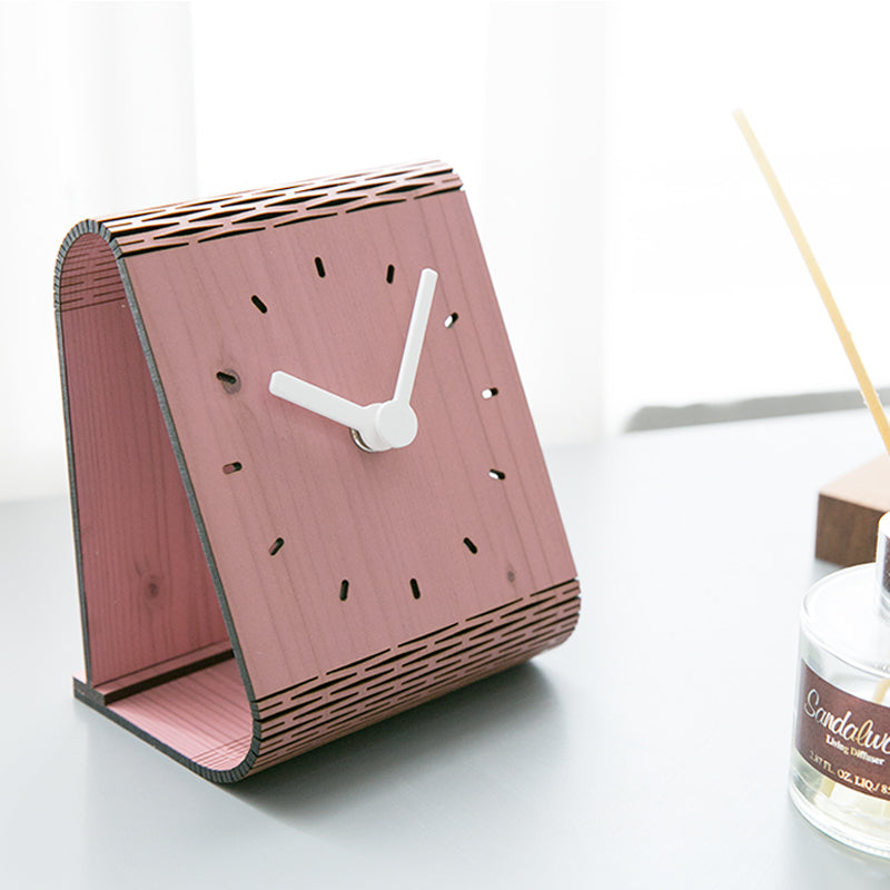 Chanian Pine Minimalist Clock