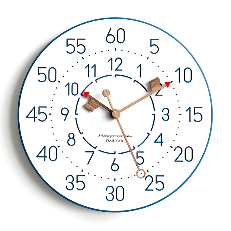 EMITDOOG Time Educator Wall Clock