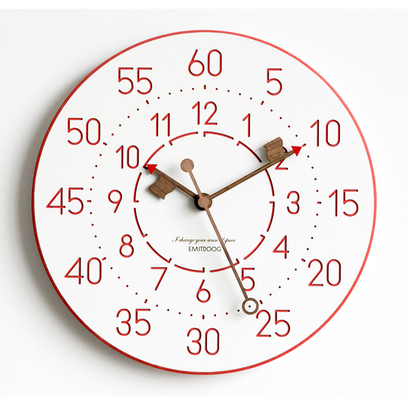 EMITDOOG Time Educator Wall Clock