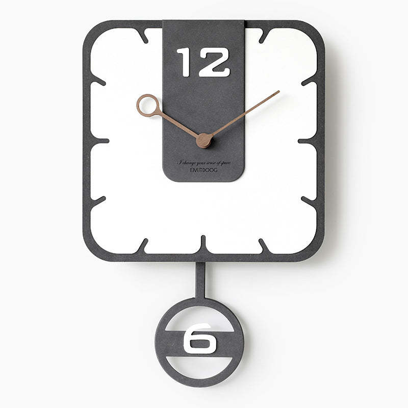 EMITDOOG 12 Petal Wall Clock