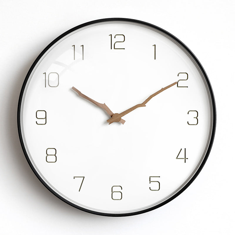EMITDOOG Classic Glass 14&quot; Wall Clock