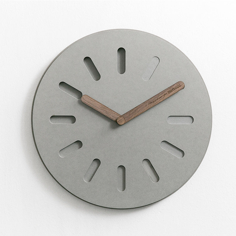 【COLOR iN ID】clock mood wood mule Modern Wall Clock, Zebrawood Figured Maple, Wall Art Decor