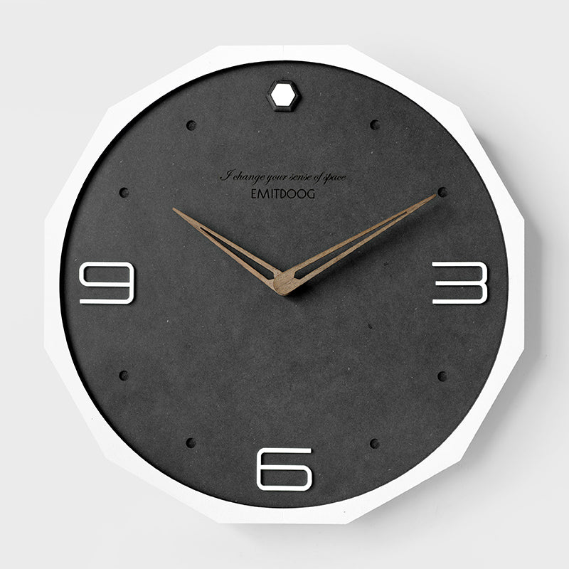 EMITDOOG Incessant Polygon Wall Clock