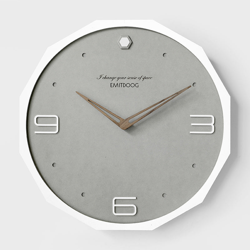 EMITDOOG Incessant Polygon Wall Clock