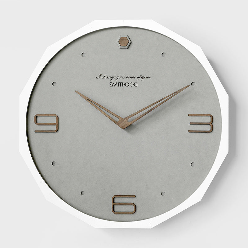 EMITDOOG Incessant Polygon Wall Clock