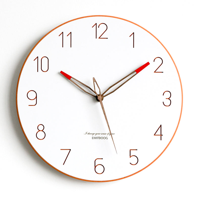 EMITDOOG Color Border 14" Wall Clock