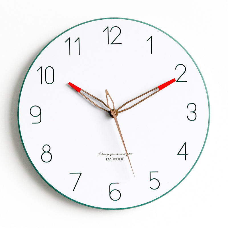 EMITDOOG Color Border 12" Wall Clock