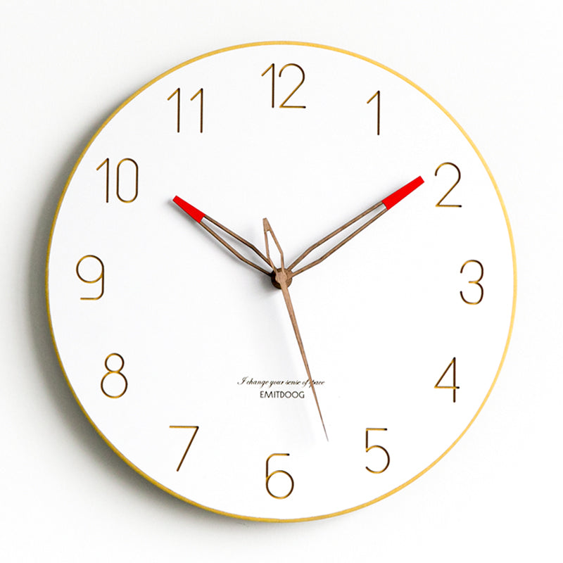 EMITDOOG Color Border 12" Wall Clock