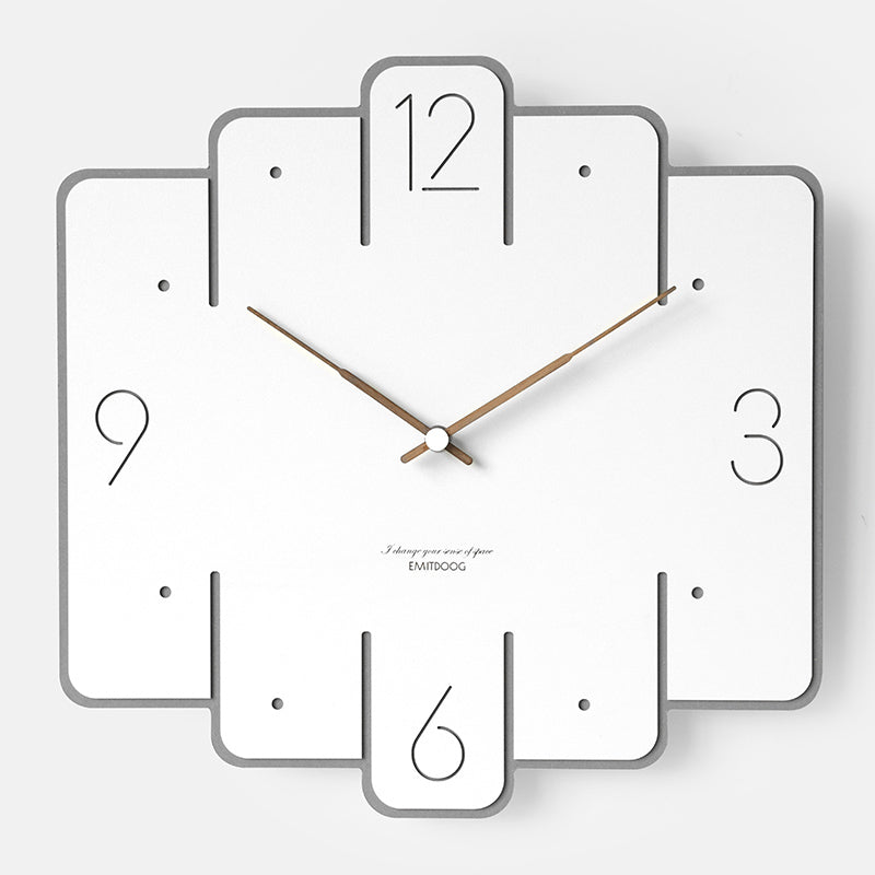 EMITDOOG Atmospheric Cloud Wall Clock