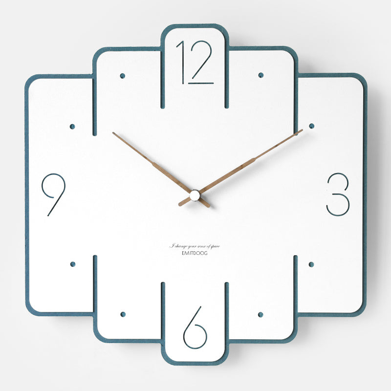 EMITDOOG Atmospheric Cloud Wall Clock