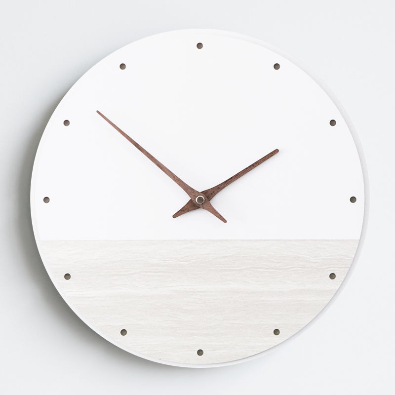 EMITDOOG Japanese Wooden Wall Clock