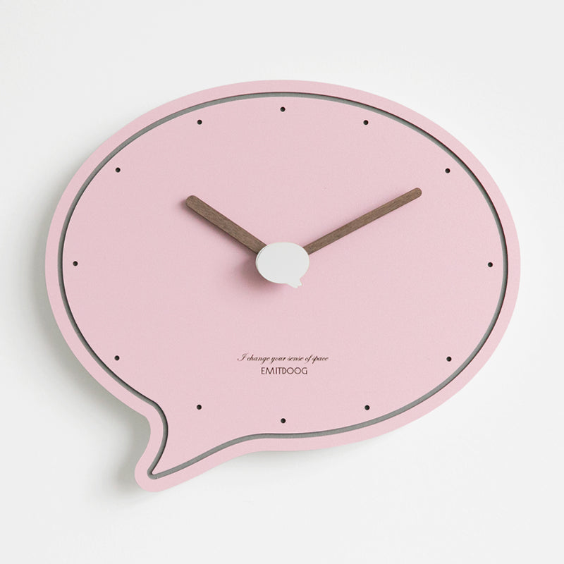 EMITDOOG Speech Bubble Wall Clock