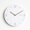 EMITDOOG White Circle 15 Inch Wall Clock