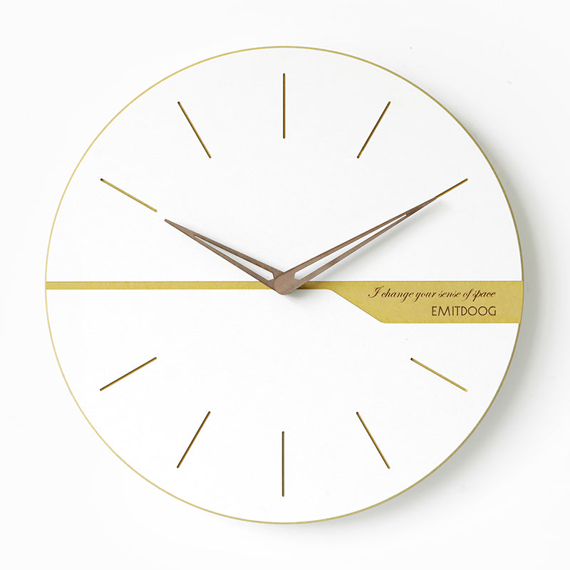 EMITDOOG Concise Minimalist Wall Clock