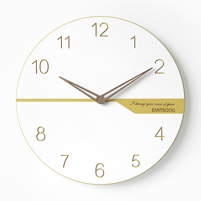 EMITDOOG Concise Minimalist Wall Clock