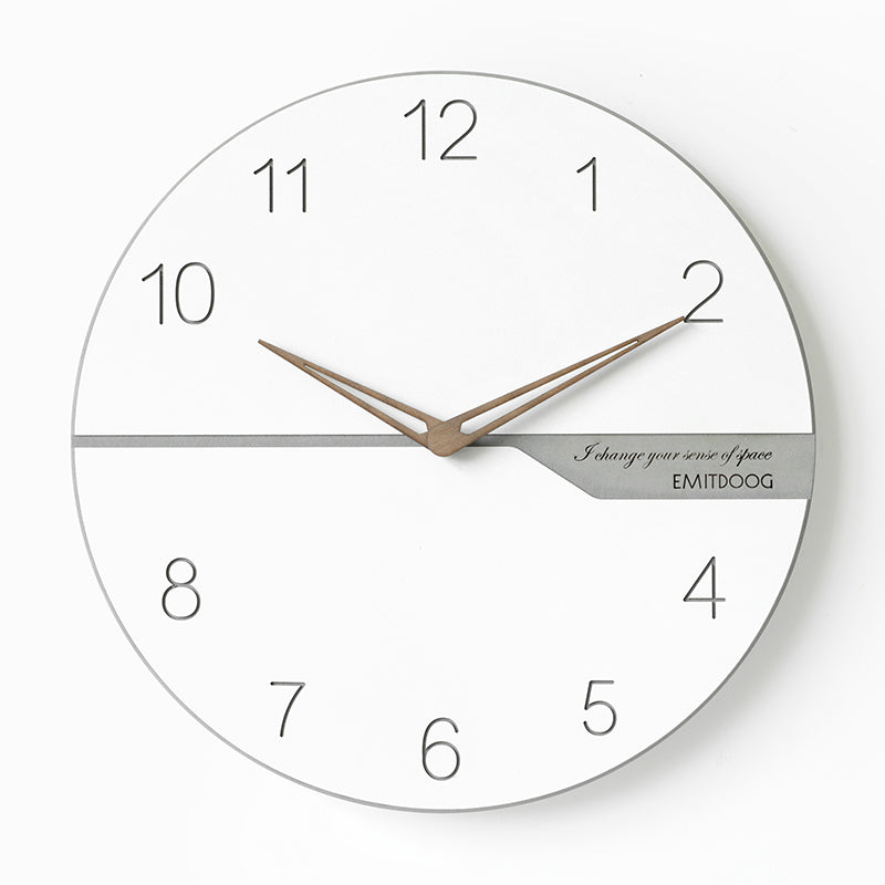 EMITDOOG Concise Minimalist Wall Clock