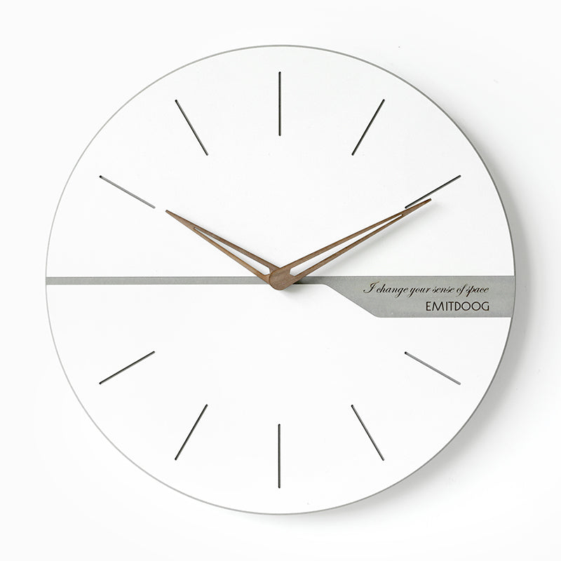 EMITDOOG Concise Minimalist Wall Clock