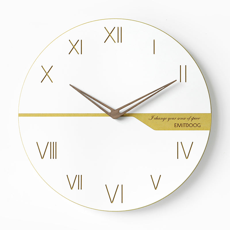 EMITDOOG Concise Minimalist Wall Clock