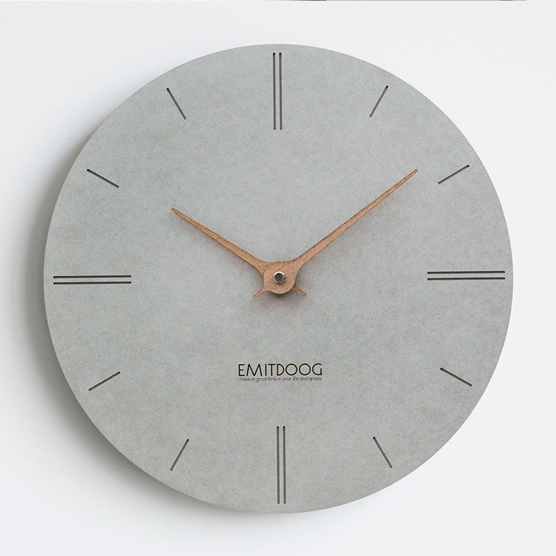 EMITDOOG Gray 15&quot; Wall Clock