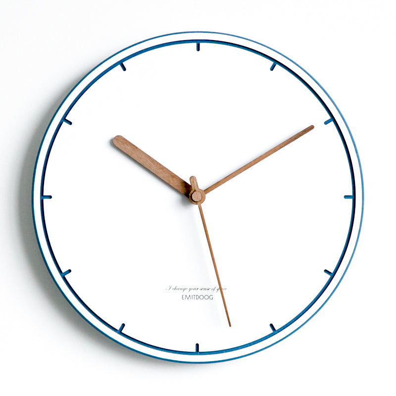 EMITDOOG Color Circle Line Wall Clock