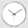 Hicat White Simple Clock