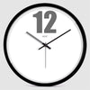 Hicat White Simple Twelve Clock