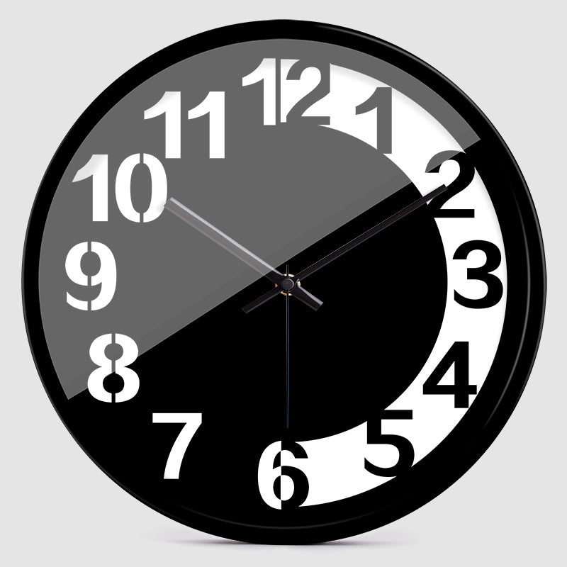 Hicat Shadow Art Wall Clock