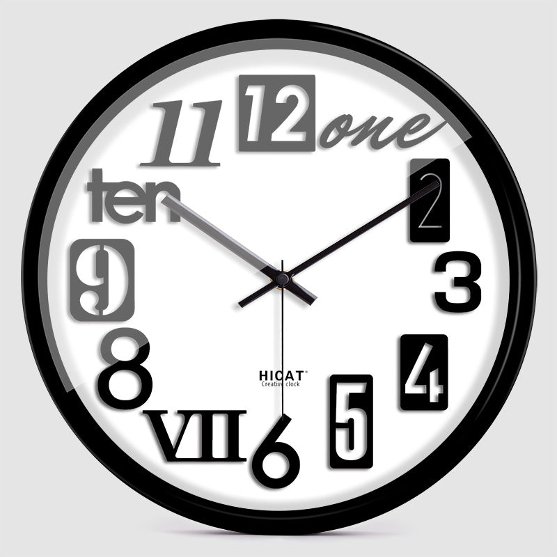 Hicat Variant Code Wall Clock