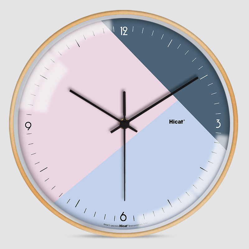 Hicat Geometry Sweet Color Wall Clock