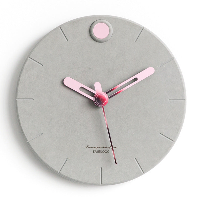 EMITDOOG Point Gray Wall Clock