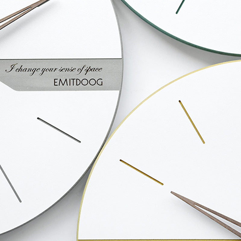 EMITDOOG Concise Minimalist Wall Clock