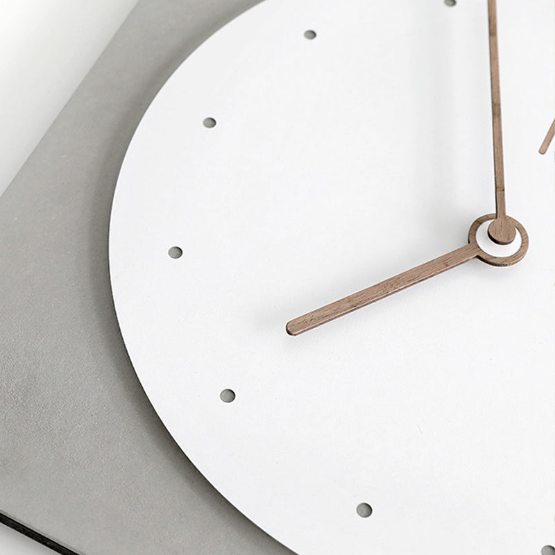 EMITDOOG Minimalist Square Wall Clock