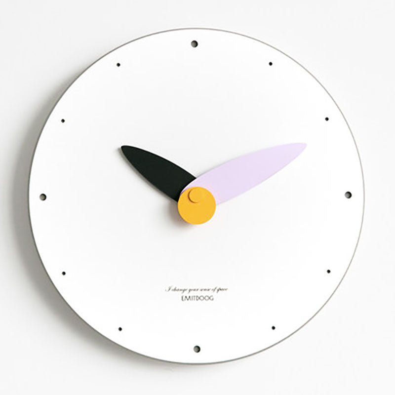 EMITDOOG Eden Leaf Wall Clock