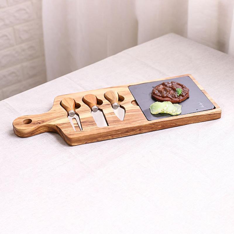 G'vinah Slate and Cheese Board Set - TOV Collection