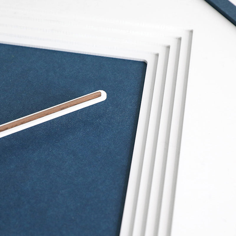 EMITDOOG Minimlist Polygonal Wall Clock