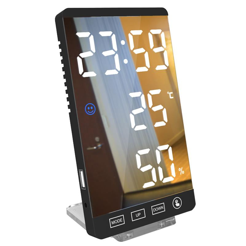 Pyua LED Mirror Digital Clock