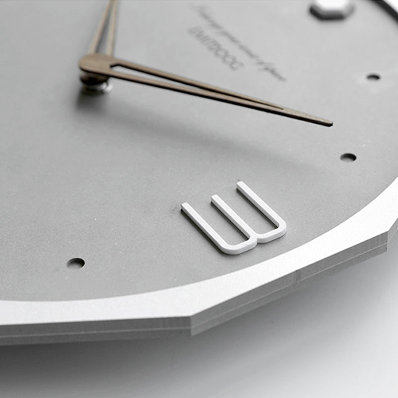 EMITDOOG Incessant Polygon Wall Clock